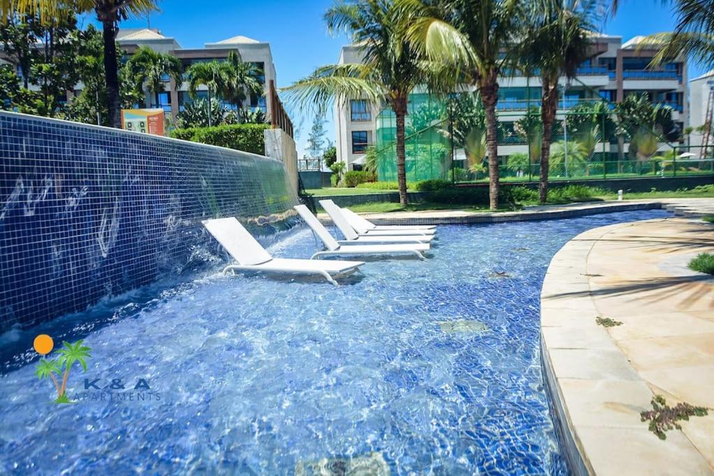 Cumbuco Wai Wai Apartamento Com Vista Para O Mar ภายนอก รูปภาพ