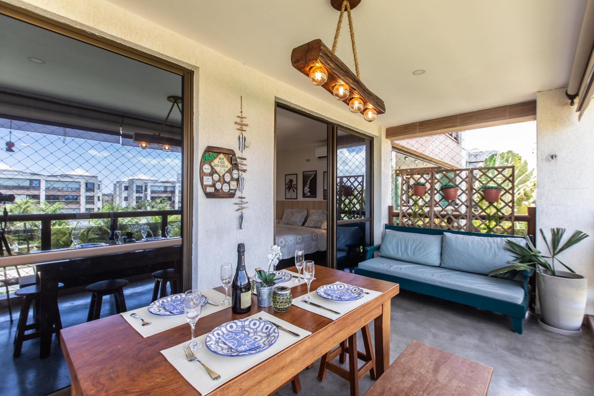 Cumbuco Wai Wai Apartamento Com Vista Para O Mar ภายนอก รูปภาพ